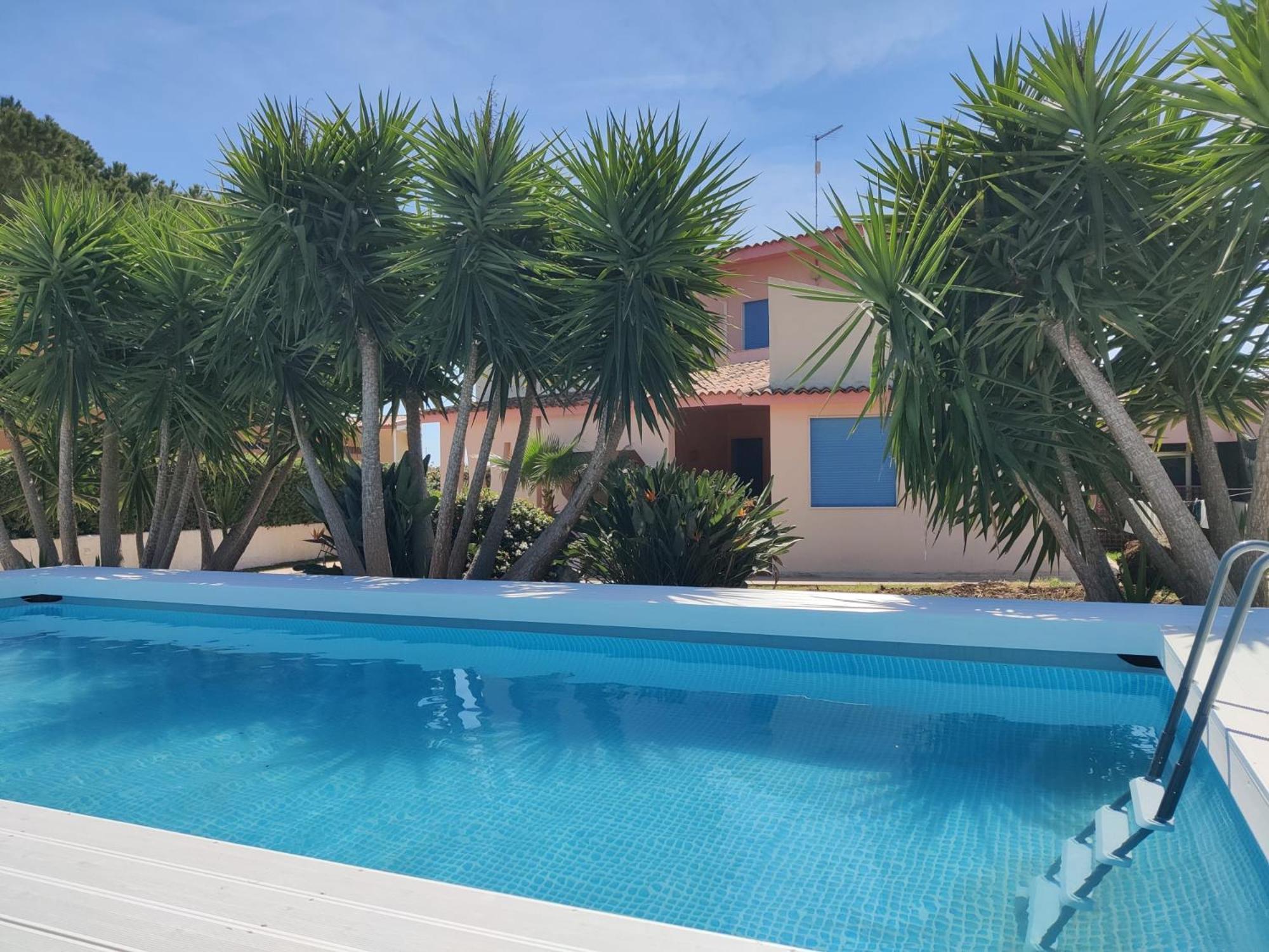 Pool Seaside Relais - Ville Ninfea, Marea, Rosa E Cassiopea Fontane Bianche Bagian luar foto