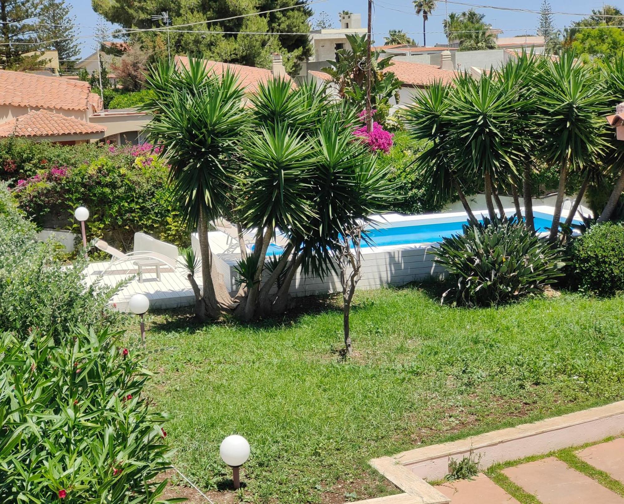 Pool Seaside Relais - Ville Ninfea, Marea, Rosa E Cassiopea Fontane Bianche Ruang foto