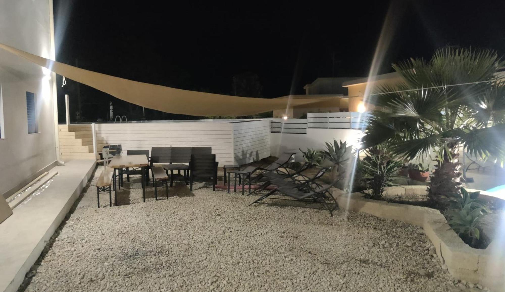 Pool Seaside Relais - Ville Ninfea, Marea, Rosa E Cassiopea Fontane Bianche Bagian luar foto