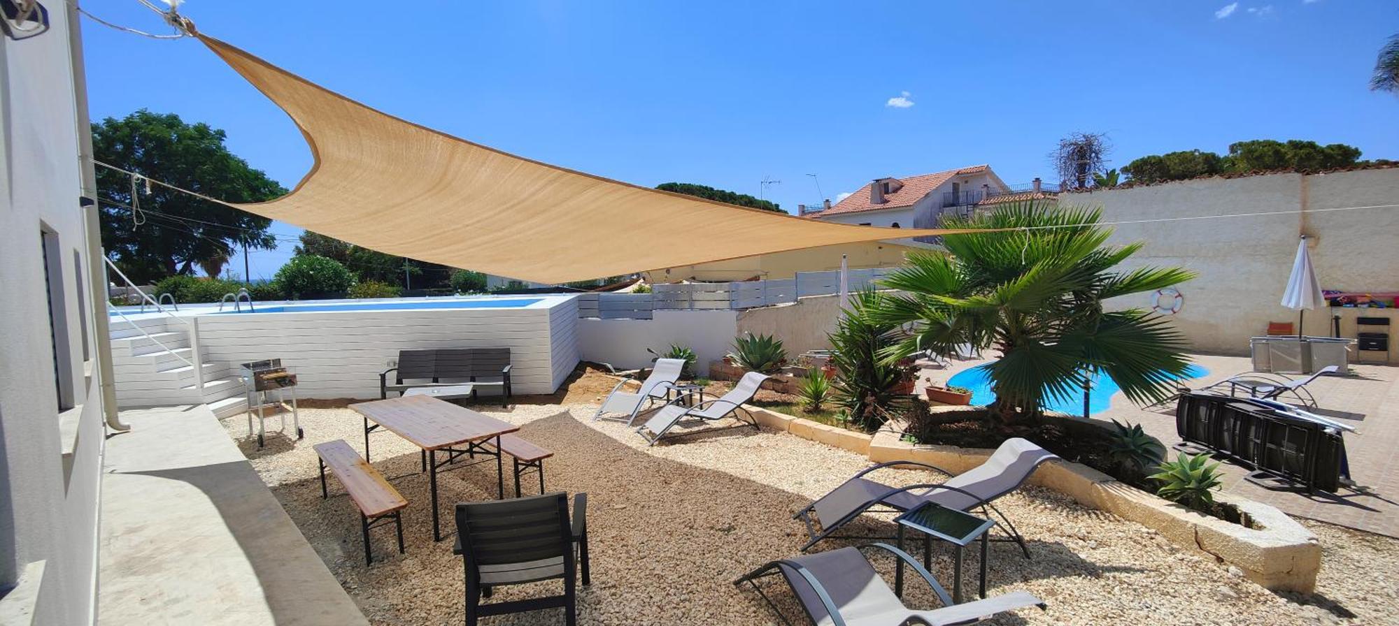 Pool Seaside Relais - Ville Ninfea, Marea, Rosa E Cassiopea Fontane Bianche Bagian luar foto